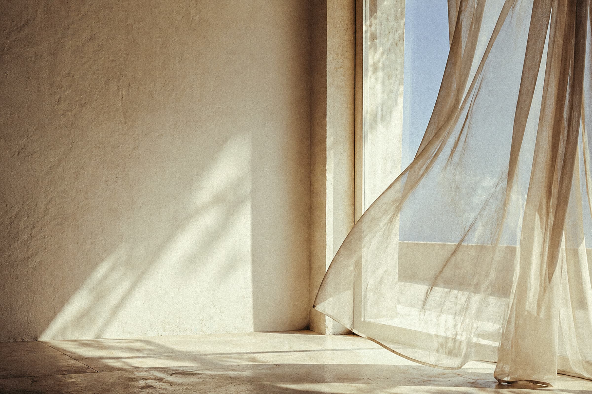 Soft morning light